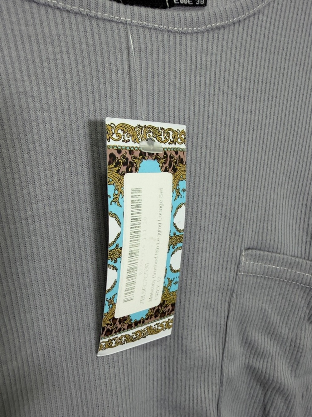 Maternity Brushed Rib Legging Lounge Set - Picture 2 of 5